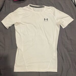 White under armour athletic shirt!
